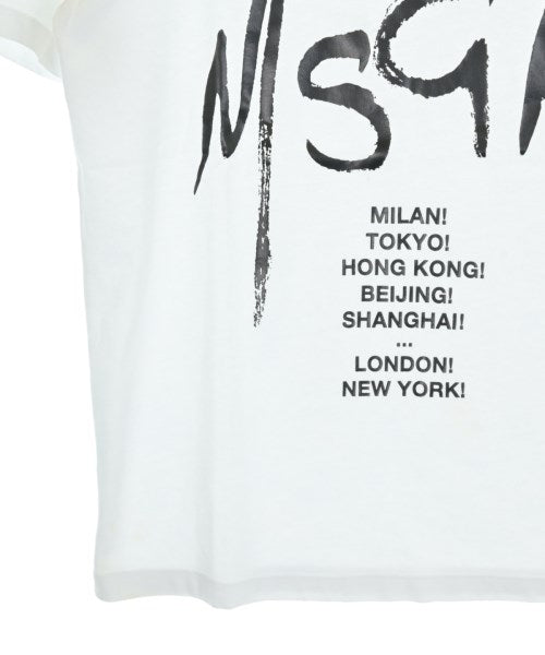 MSGM เสื้อยืด/เสื้อท็อปส์