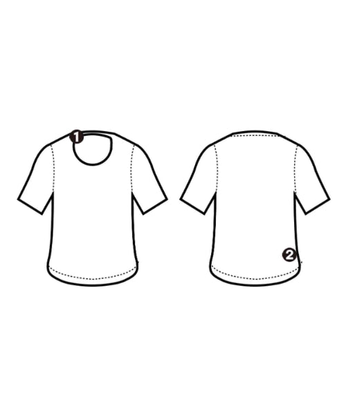 MSGM เสื้อยืด/เสื้อท็อปส์