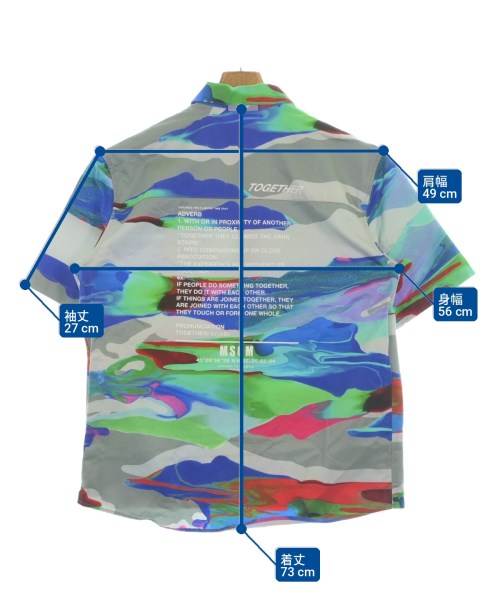 MSGM เสื้อลำลอง