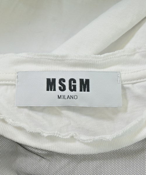 MSGM เสื้อยืด/เสื้อท็อปส์