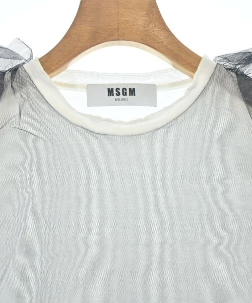 MSGM เสื้อยืด/เสื้อท็อปส์