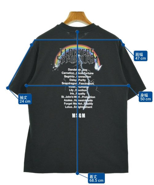 MSGM เสื้อยืด/เสื้อท็อปส์