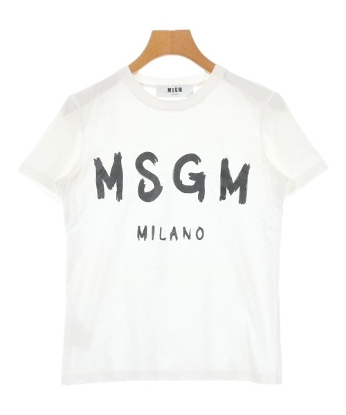 MSGM เสื้อยืด/เสื้อท็อปส์
