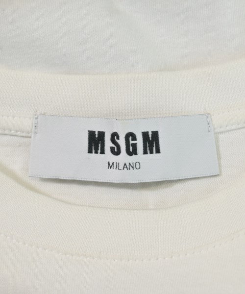 MSGM เสื้อยืด/เสื้อท็อปส์