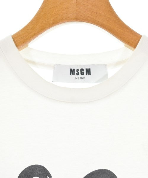 MSGM เสื้อยืด/เสื้อท็อปส์
