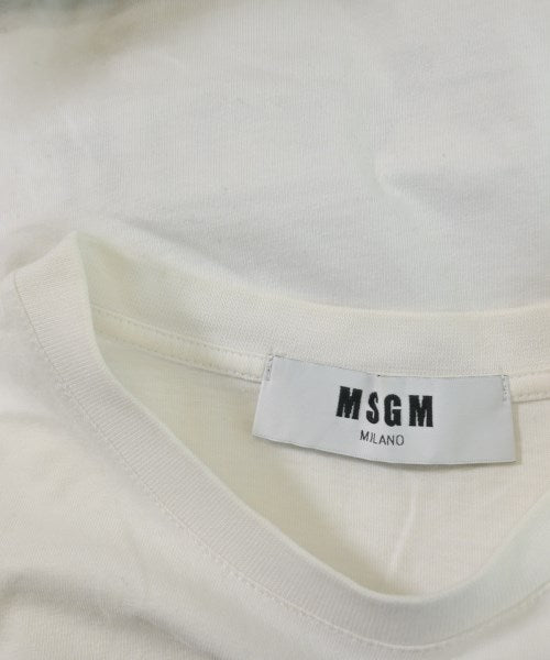 MSGM เสื้อยืด/เสื้อท็อปส์