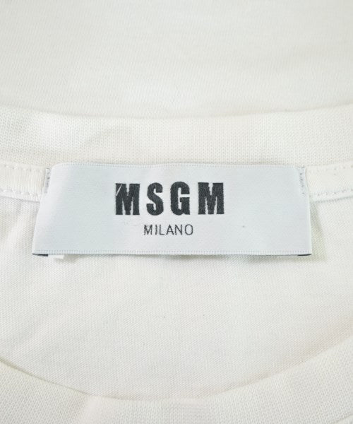 MSGM เสื้อยืด/เสื้อท็อปส์