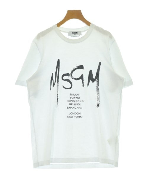 MSGM เสื้อยืด/เสื้อท็อปส์