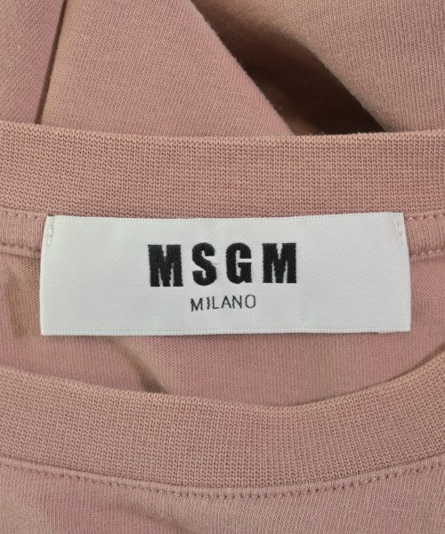 MSGM เสื้อยืด/เสื้อท็อปส์