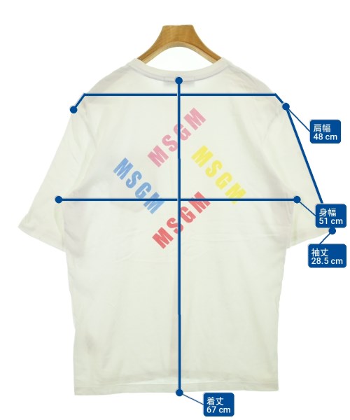 MSGM เสื้อยืด/เสื้อท็อปส์