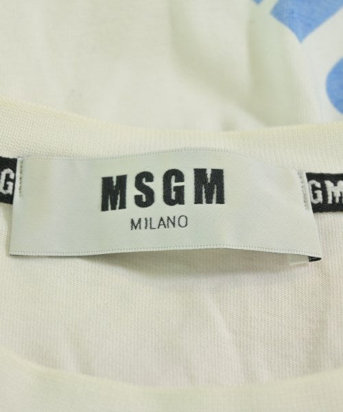 MSGM เสื้อยืด/เสื้อท็อปส์