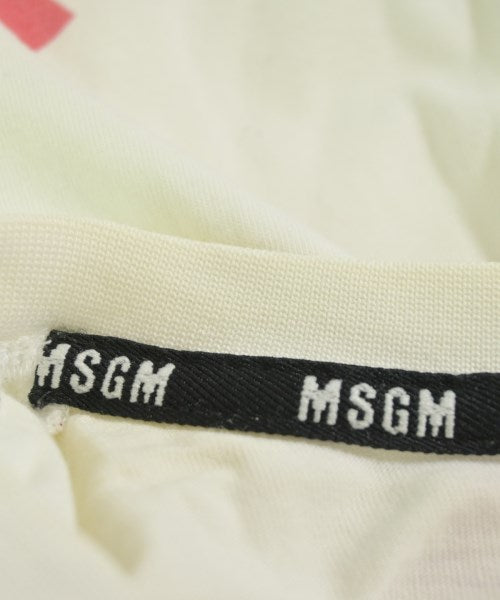MSGM เสื้อยืด/เสื้อท็อปส์
