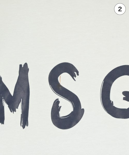 MSGM เสื้อยืด/เสื้อท็อปส์