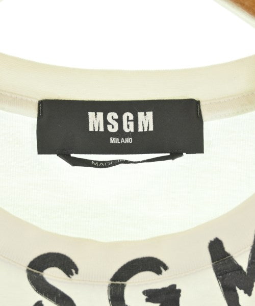 MSGM เสื้อยืด/เสื้อท็อปส์