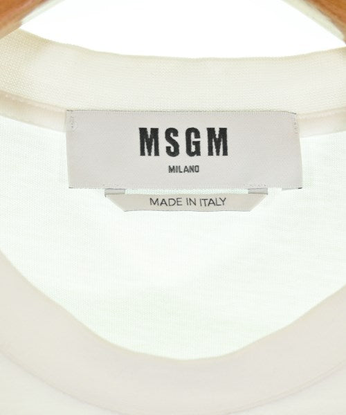 MSGM เสื้อยืด/เสื้อท็อปส์