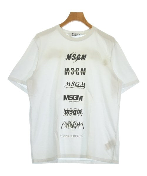 MSGM เสื้อยืด/เสื้อท็อปส์