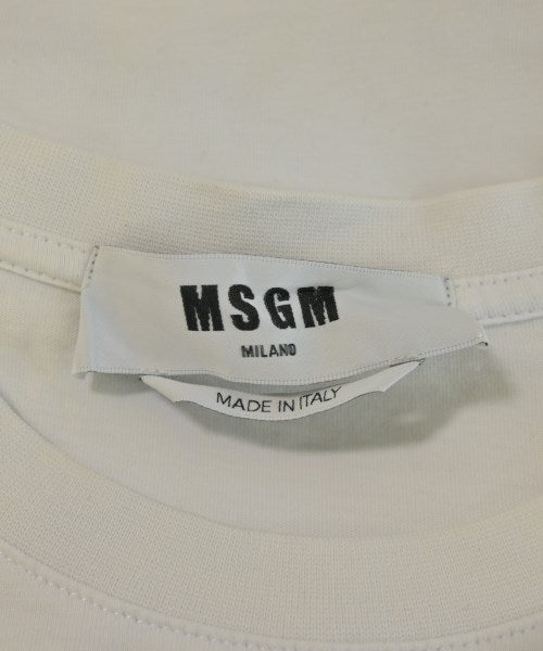 MSGM เสื้อยืด/เสื้อท็อปส์
