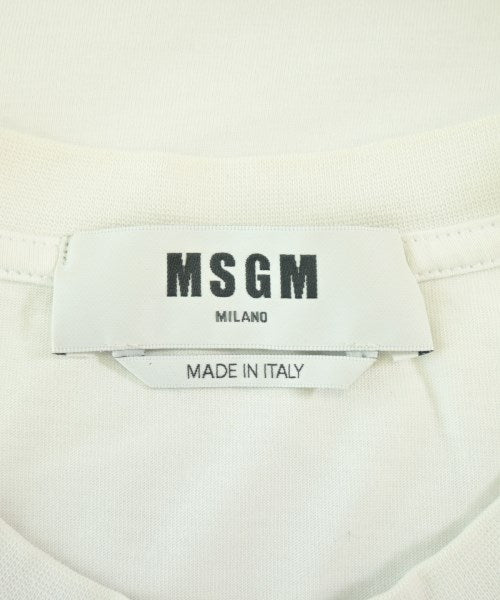 MSGM เสื้อยืด/เสื้อท็อปส์