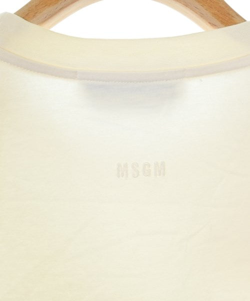 MSGM เสื้อยืด/เสื้อท็อปส์