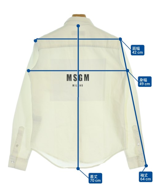 MSGM เสื้อลำลอง