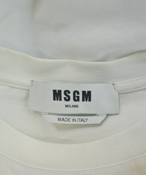 MSGM เสื้อยืด/เสื้อท็อปส์