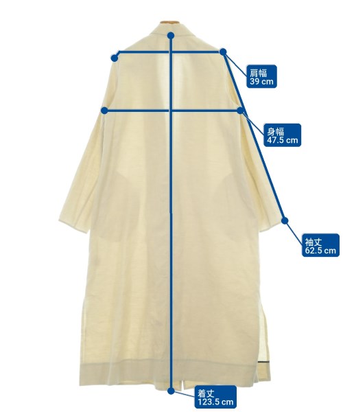 forte forte เสื้อโค้ทเชสเตอร์ฟิลด์