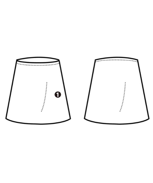 Nﾟ 21 กระโปรงยาวถึงเข่า