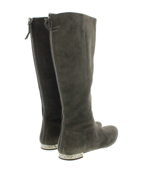 Miu Miu รองเท้าบูท