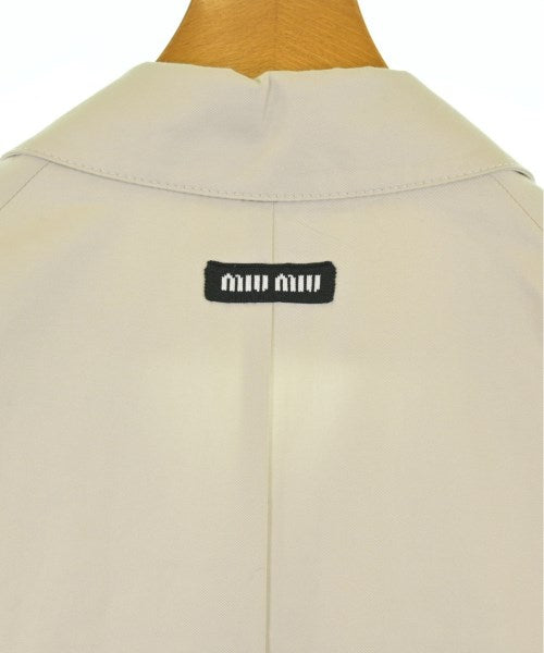Miu Miu เสื้อคลุมคอปก Soutien
