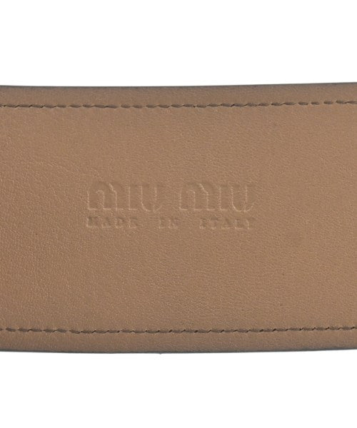 Miu Miu เข็มขัด