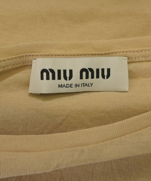 Miu Miu เสื้อยืด/เสื้อท็อปส์