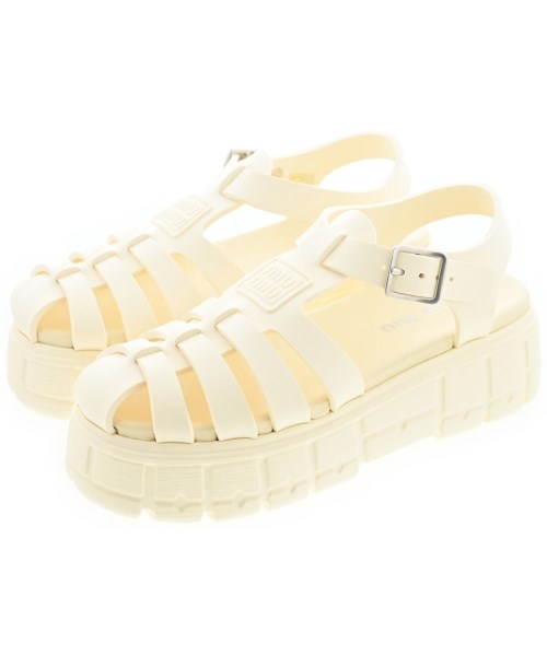 Miu Miu รองเท้าแตะ