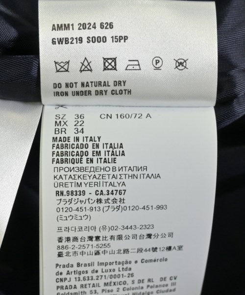 Miu Miu แจ็คเก็ตดาวน์/เสื้อกั๊ก