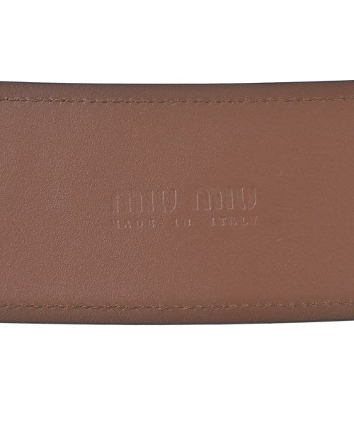 Miu Miu เข็มขัด