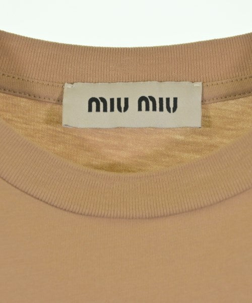 Miu Miu เสื้อยืด/เสื้อท็อปส์
