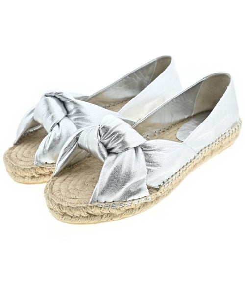 Miu Miu รองเท้าพื้นเชือกสาน