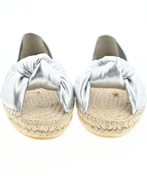 Miu Miu รองเท้าพื้นเชือกสาน