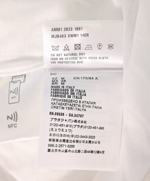 Miu Miu เสื้อยืด/เสื้อท็อปส์