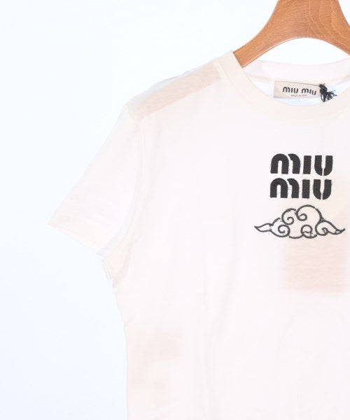 Miu Miu เสื้อยืด/เสื้อท็อปส์