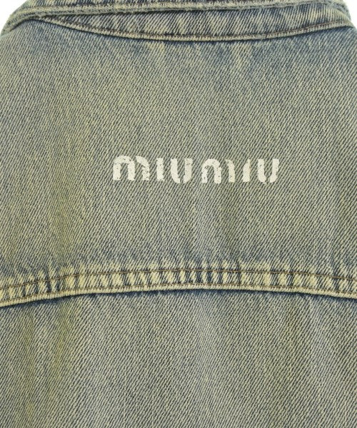 Miu Miu แจ็คเก็ตยีนส์