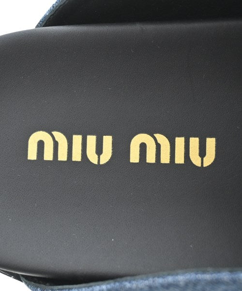 Miu Miu รองเท้าแตะ