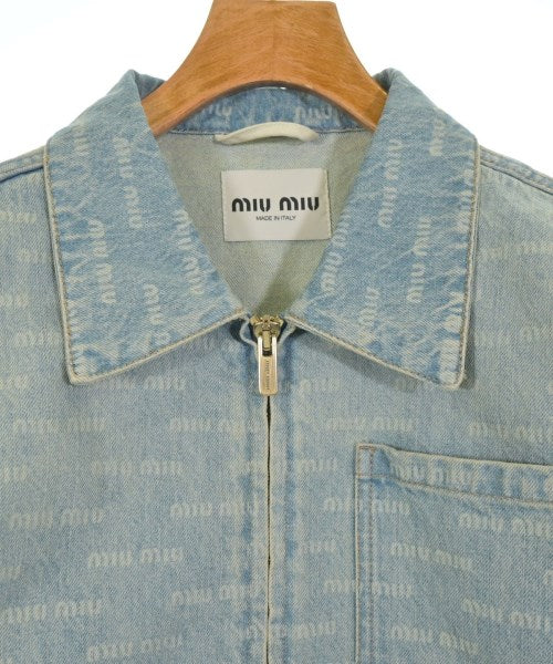 Miu Miu แจ็คเก็ตยีนส์