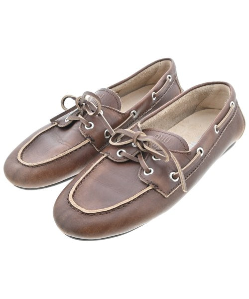 Miu Miu รองเท้าไม่หุ้มส้น/รองเท้าใส่บนดาดฟ้าเรือ