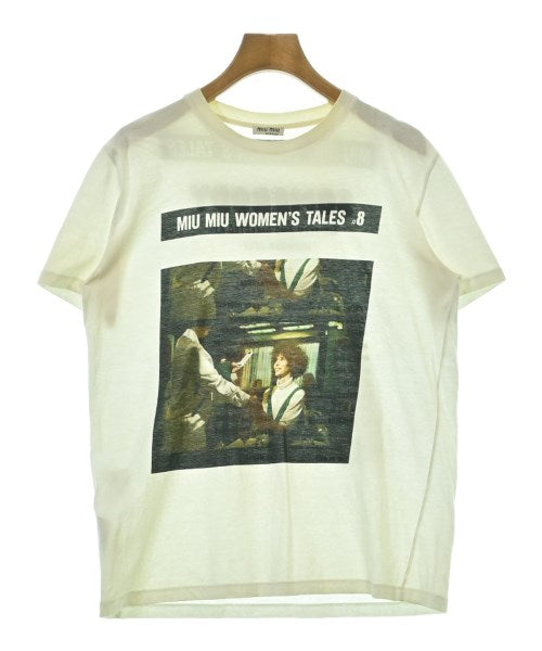 Miu Miu เสื้อยืด/เสื้อท็อปส์