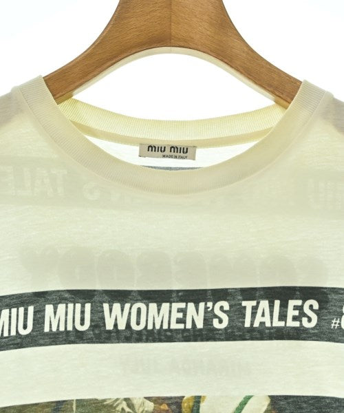 Miu Miu เสื้อยืด/เสื้อท็อปส์