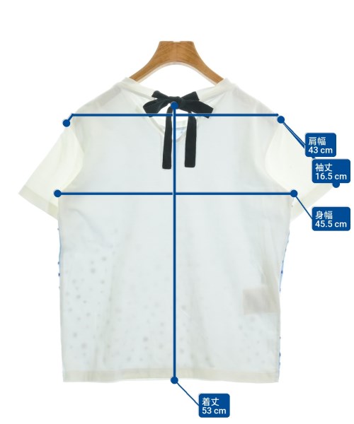 Miu Miu เสื้อยืด/เสื้อท็อปส์