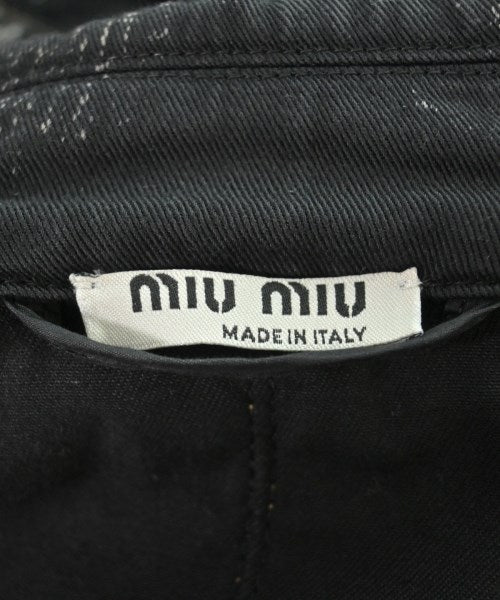 Miu Miu แจ็คเก็ตยีนส์