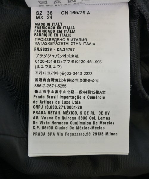 Miu Miu แจ็คเก็ตไม่มีปก