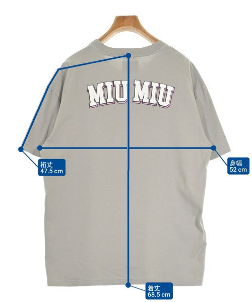 Miu Miu เสื้อยืด/เสื้อท็อปส์