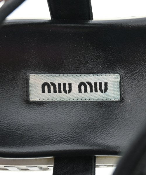 Miu Miu รองเท้าแตะ